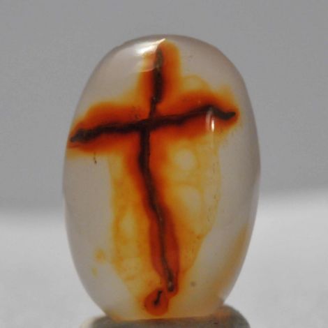 Agate avec croix
