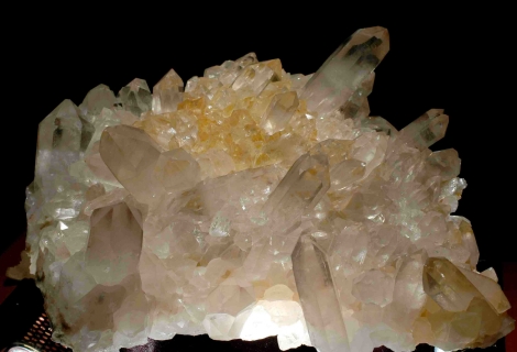 Groupe de quartz "l'Aube"